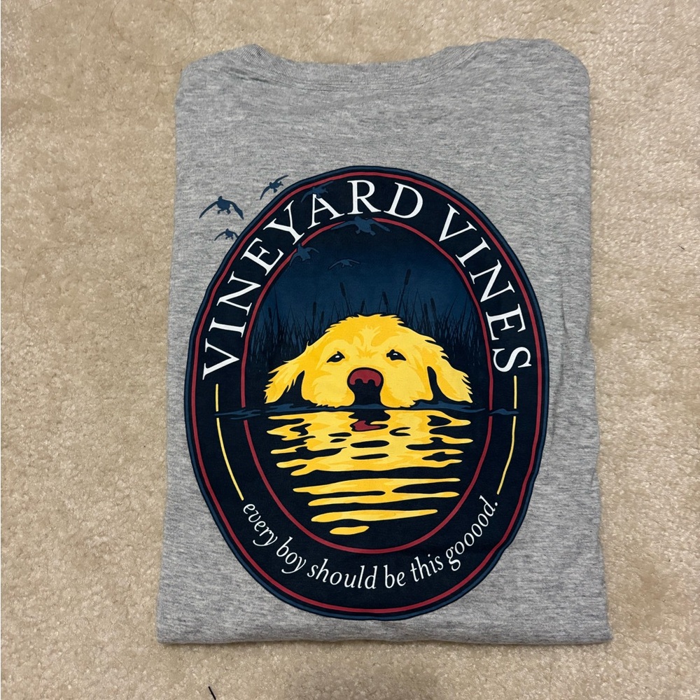 Vineyard Vines Gray Graphic T-Shirt